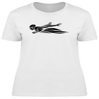 Plivač leptir majica majica-majica -Image by shutterstock, ženska 3x-velika