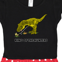 Inktastični T-Rex, kralj lovca sa gljivama Hunter poklon mališana djevojka haljina