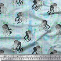 Tkanina Soimoi Rayon Tekstura i medufish okeanski zanatski tkanini od dvorišta širom