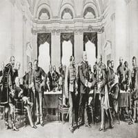 Berlin Kongres Sastanka je predsjedavao Otto von Bismarckom usmjerenim na utvrđivanje teritorija, država