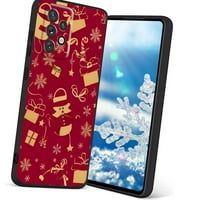 Božićno-telefonska futrola, deginirana za Samsung Galaxy A 5G Case Muškarci Žene, Fleksibilan silikonski