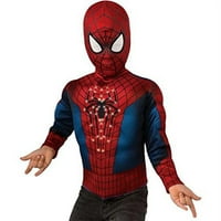 Nevjerojatan paukov čovjek 2, paukov-man-up kostim i maska, dječji standard