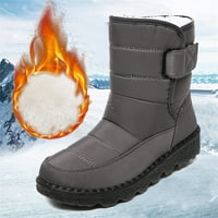 Puntoco Womenske zimske čizme, zimske pamučne cipele sniježne vodootporne cipele s visokim ne-kliznim