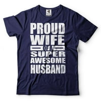 Ponosna supruga super fenomenalne košulje muževe poklon za žensku košulju za ženu godišnjica poklona