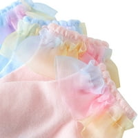 Carolilly Baby Girls gležnjeve kratke princeze čarape pamučne čipke frill rully meke čarape