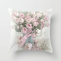 Cvjetni ljubavni poliesterski jastuk pokrov jastuk kućica kućica kauč dekor 45x