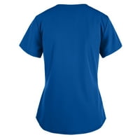 Ženski vrhovi Ženski vrhovi ljubavni tipa kratki rukav V-izrez V-izrez za radno štampanje Majica Bluza
