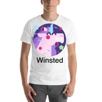 Winsted Party Unicorn kratki rukav pamučna majica s nedefiniranim poklonima