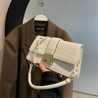 Trendy paunkromarska torba s jedinstvenim dizajnom - Zaključana sitnica male torbe za rame za žene, novi ljetni stil