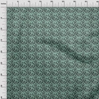 Onuone pamučne kambričke metvice zelene tkanine Sažeci prekrivajući zalihe Ispiši šivanje tkanine sa