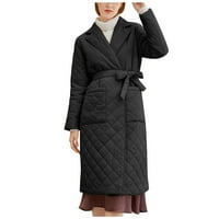 Akiigool jakna Ženska ženska zimska kaput s dugim rukavima sa zimskom jaknom zime