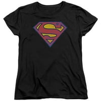 Superman - SM Neon nevolji Logo - Ženska majica kratkih rukava - Srednja