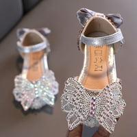 Toddler cipele modne ljetne djevojke plesne cipele princeze haljina cipele cipele od silk luka rhinestone