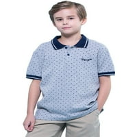 Leo & Lily Boys Kids Casual Sport Cardigan polo majice