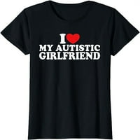Volim moju autističnu djevojku, majica za autističnu djevojku