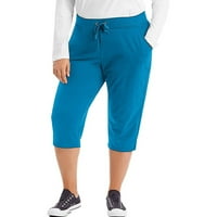 Joga hlače za žene Ležerne prilike sa čvrstim džepom za crtanje Sport Yoga kratke hlače 7 točaka