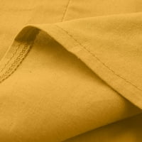 Košulje s dugim rukavima za žene Ženske modne čvrste boje dugih rukava od labavog pamuka i labavog labavog