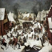 Masakr nevinih poster ispisa Pieter The Elder Bruegel