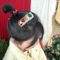Slatka crtana božićna prsten bombona bombona plišana šipka Sweet Student Headdress ženska elastična