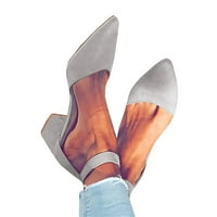 Sandale za žene Dame Modne cipele s visokim potpeticama šiljastih cipela za cipele sa solima