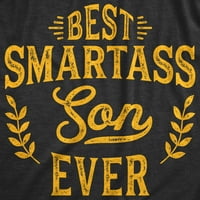Muški najbolji SmartAss sin ikad majica smiješna djeca roditeljstvo urnebesno sarcastic tee - 3xl grafički