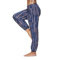 Joga hlače Žene Modne Ležerne prilike labave joge Thathers Baggy Casual Cvjetovi harem hlače Žene Yoga