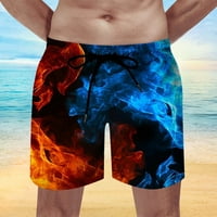 Ljetni teški momak muške tiskane kratke hlače nove tropske havajske plaže modne prozračne casual hlače