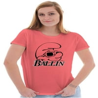 Novost Cool Smurf Funny Baln ženska majica Ladies Tee Brisco Brends 2x