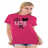 Mir Love Cure Cure Carcer dojke Označena ženska grafička majica Tees Brisco Marke