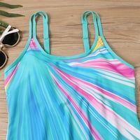 Konzervativni ispis Strappy Back Set dva plivača ženske kupaći kostimi Bikini setovi tankini kupaći