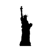 Kip liberty naljepnice naljepnica Die Cut - samoljepljivi vinil - Vremenska zaštitna - izrađena u SAD - Mnogo boja i veličina - SAD Freedom Dama