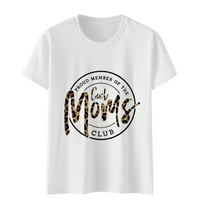 Bijela bluza za žene Ženske bluze za rad profesionalne ženske prehrambene majice tiskane majice tiskane