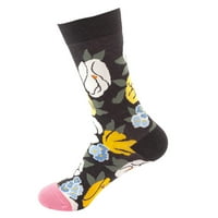 Ženske čarape Ispiši čarape Pokloni pamučne duge smiješne čarape za žene Novelty Funky Slatke čarape