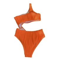 Ženski podstavljeni bikini trening sportski kupaći kostimi Frilly Tank kupaći kostim za kupaći kostim