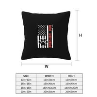 Američki zastava za hvatanje pasa bacanja jastuk za bacanje kućnih dekora ugodne prekrivače jastuka