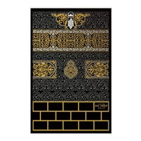 Wojeull arapski hodgrimage baršun tepih za tiskani bogoslužni mat Europski klasični tepih