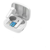 Toyella bežična Bluetooth slušalica 5. Sportske slušalice Binauralni mini stereo TWS ružičasti