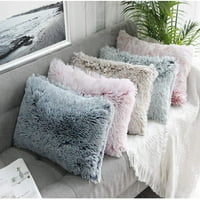 Početna Dekorativna luksuzna serija super mekani stil umjetni krzno jastuk za jastuk za jastuk za jastuk