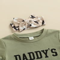 Izhanske tatene djevojke novorođene ljetna odjeća kratka rukava majica i cvjetne kratke hlače sa setom