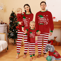 Božićne pidžame za obitelj, božićnu pidžamu djecu, božićna odjeća