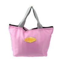 Eguiwyn ženska torba za ručak PK Piknik prijenosni izolirani vodootporni tote, torba za ručak ručak torba ružičasta