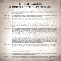 Remasterirani prijedlog za prijedlog TENIH Ustavni amandmani Sjedinjene Američke Države Istorijski dokument