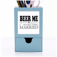 Personalni status brak brak beer stol opskrbljuje karticu držača organizatora