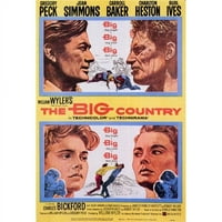 Posterazzi Movaf Movie Poster Big Country - In