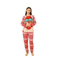 Rollback S Clearence Prodaja Odmorišta Porodica Božić Pajamas Toddler Unise Sleep Set, dvodijelni za