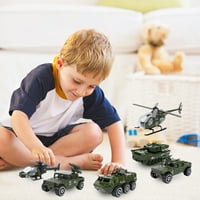 Lijeva vojska igračka, legure metalne vojske igračke modelira automobili za dječje dječake mališane