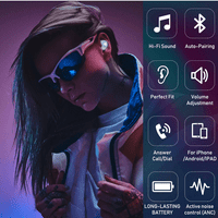Urban Street Buds Plus True Bluetooth bežični uši za Blu G Plus sa aktivnom bukom Otkazivanje plave
