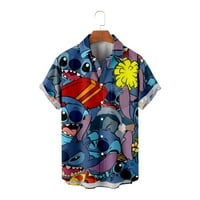 Kawaii Lilo Stitch smiješna crtana košulja Slatka ulična odjeća