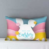 Follure Easter Bunny uzorak obloga za jastuke ukrašava dnevni boravak Sofa jastuka
