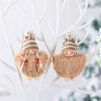 Cleance, Božićni ukrasi Angel Girl Love Privjesak Kreativni ukras Ornamenta Privjesak Božićno ukrašavanje